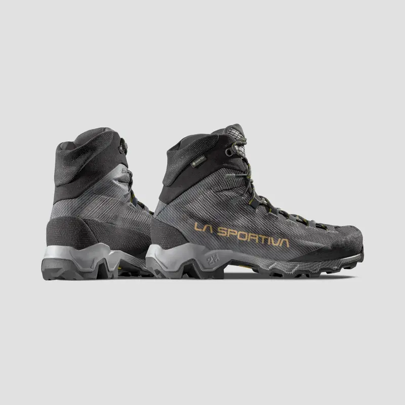 La Sportiva Aequilibrium Hike GTX Mens Hiking Boot - Carbon/Jungle - Image 5
