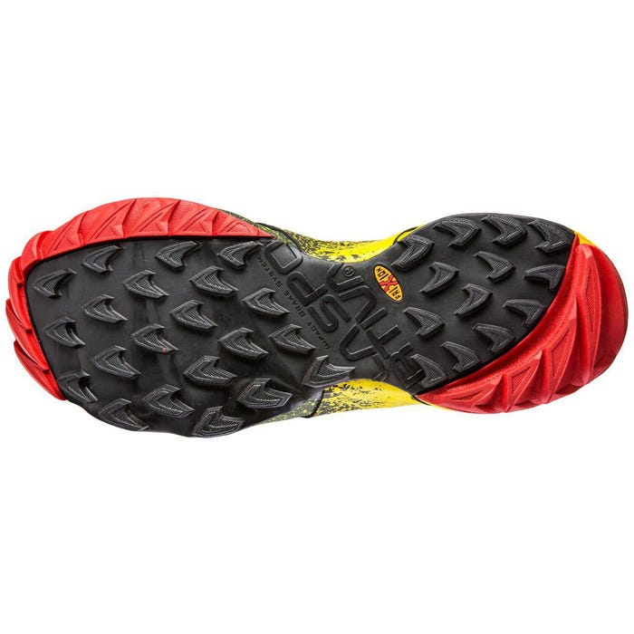 La Sportiva Akasha Mens Trail Running Shoe - Black/Yellow - Clearance - Image 3