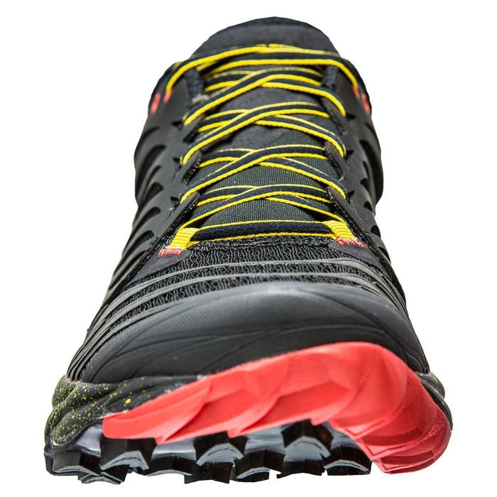 La Sportiva Akasha Mens Trail Running Shoe - Black/Yellow - Clearance - Image 5