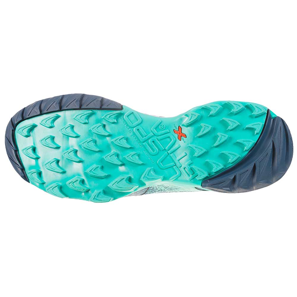 La Sportiva Akasha Womens Trail Running Shoe - Opal/Aqua - Clearance - Image 2