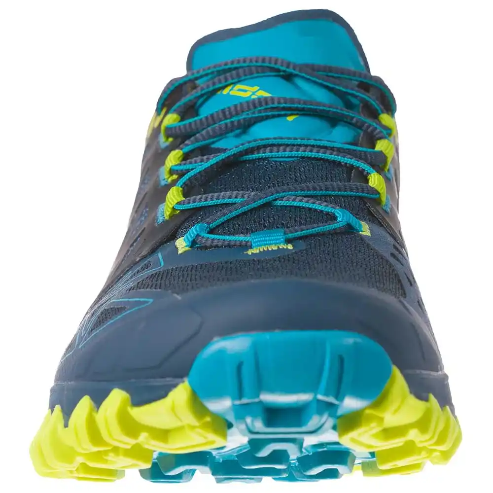La Sportiva Bushido II Mens Trail Running Shoe - Opal/Apple Green - Clearance - Image 2