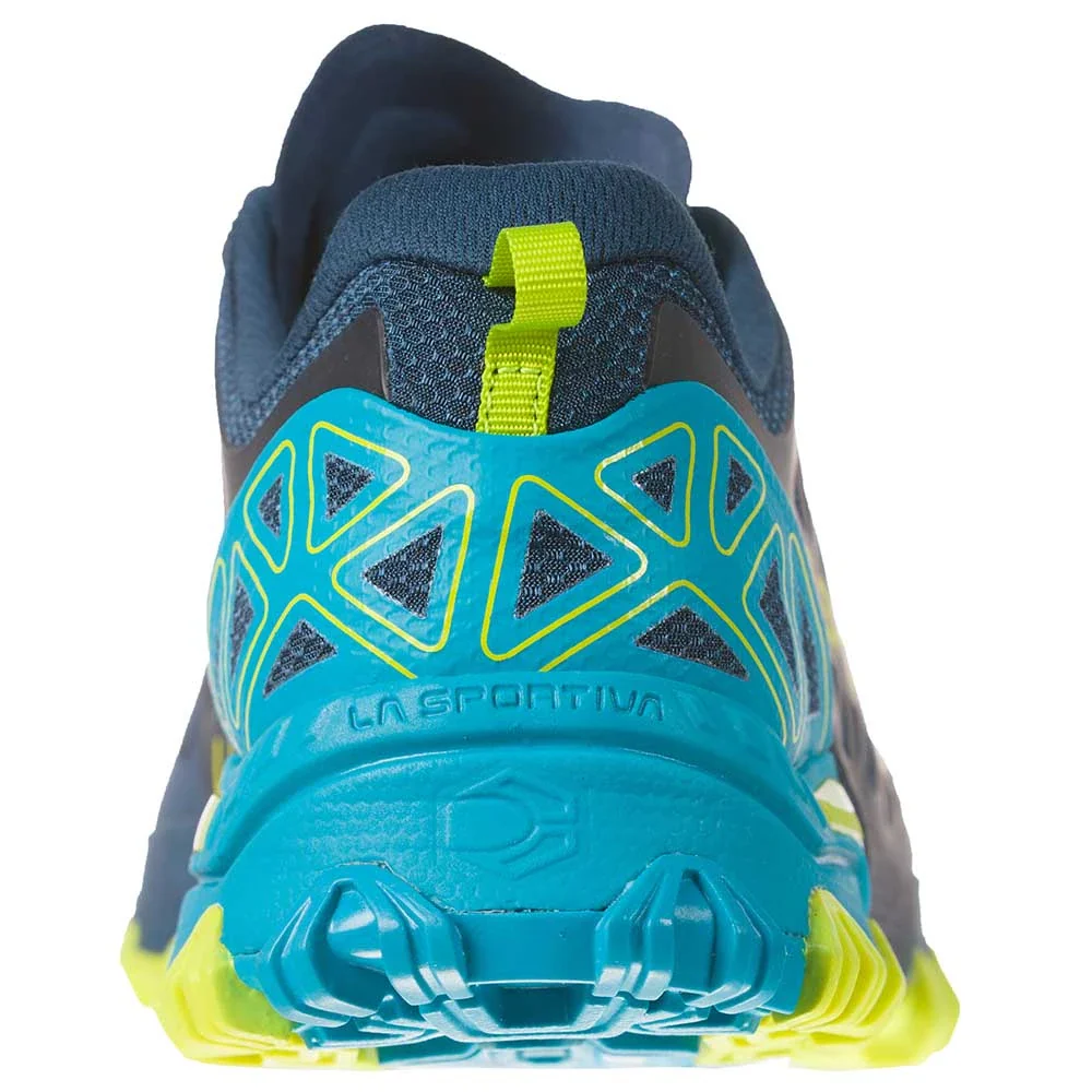 La Sportiva Bushido II Mens Trail Running Shoe - Opal/Apple Green - Clearance - Image 3