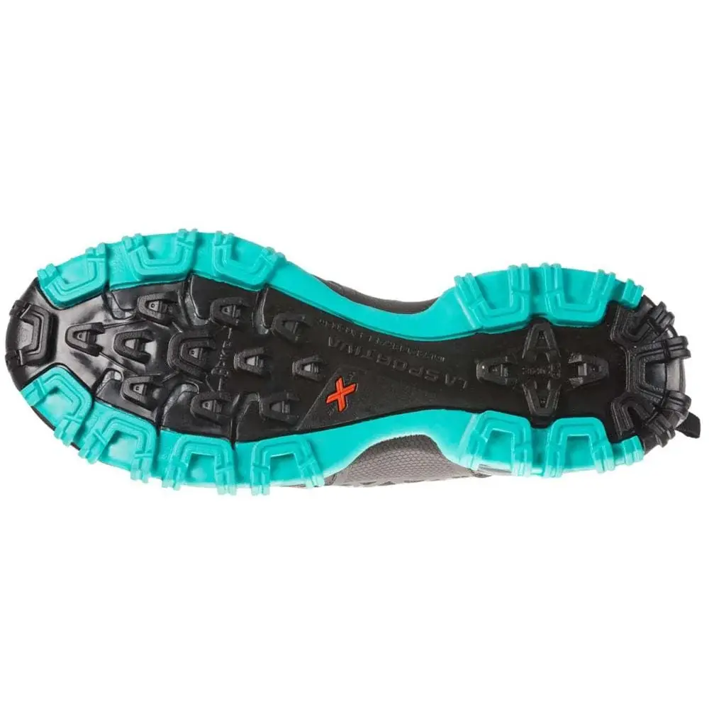 La Sportiva Bushido II Womens Trail Running Shoe - Slate/Aqua - Clearance - Image 4