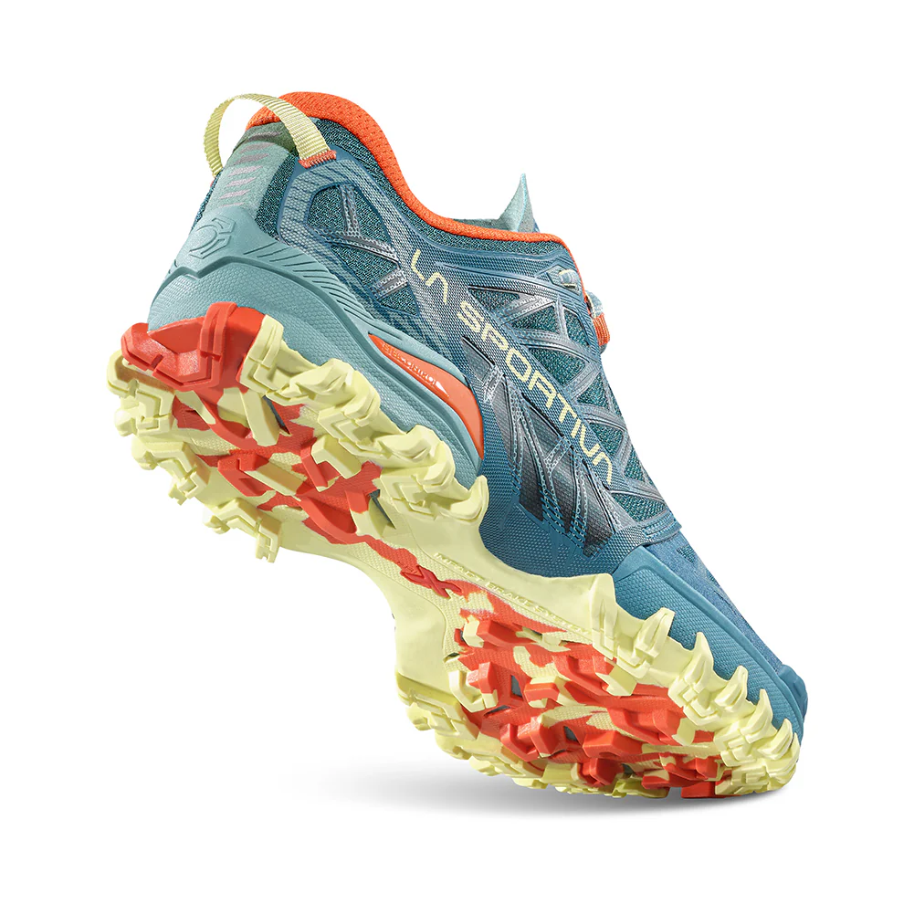 La Sportiva Bushido III Womens Trail Running Shoe - Everglade/Zest - Image 7
