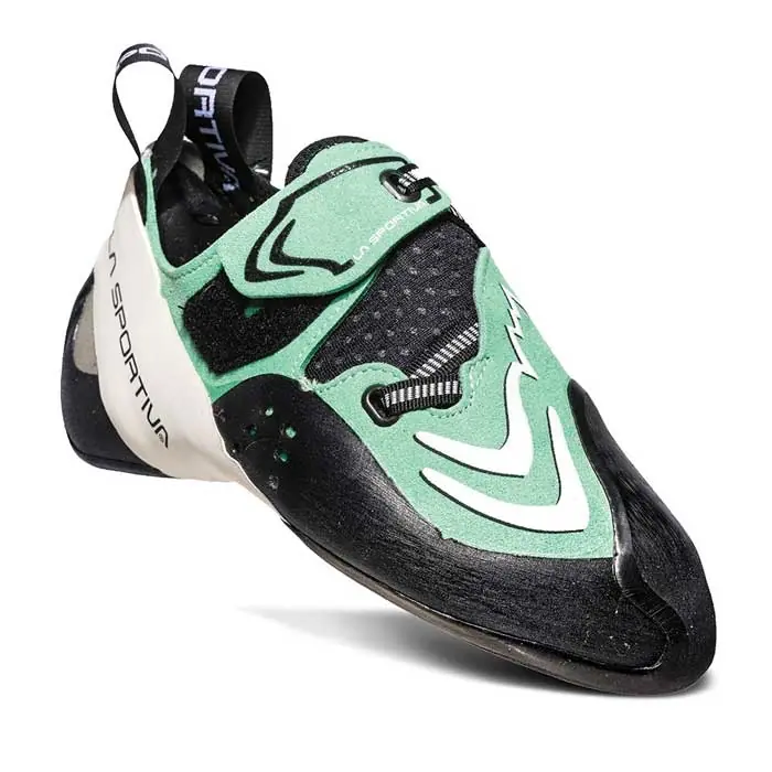 La Sportiva Futura Womens Climbing Shoe - Jade Green/White - Image 2