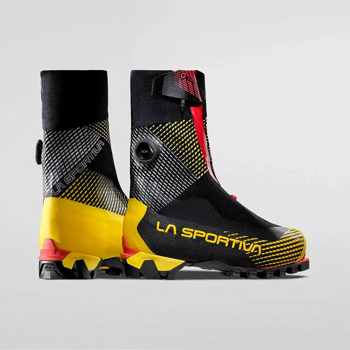 La Sportiva G-Summit Mountaineering Boot - Black/Yellow - Image 5
