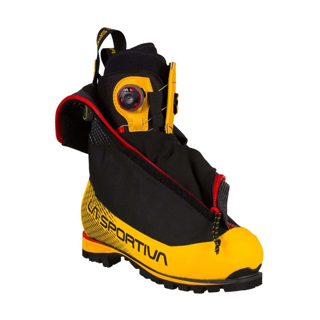 La Sportiva G2 Evo Mens Mountaineering Boot - Black/Yellow - Image 2