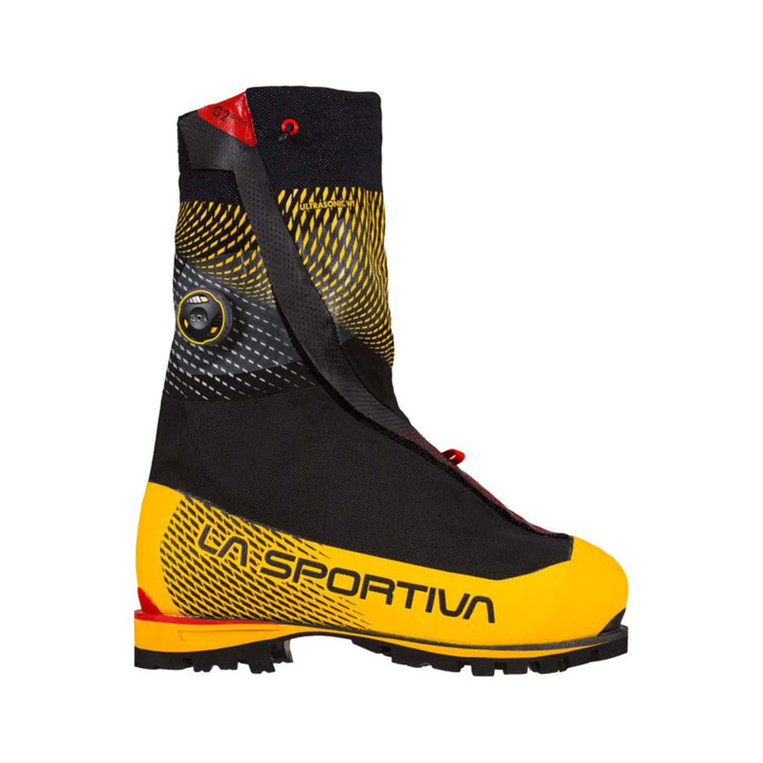 La Sportiva G2 Evo Mens Mountaineering Boot - Black/Yellow - Image 3