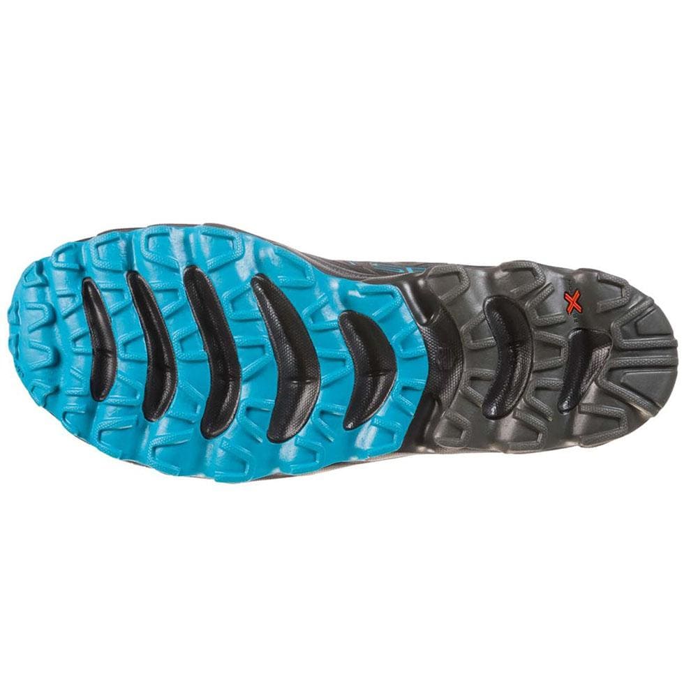 La Sportiva Helios SR Mens Trail Running Shoe - Black/Tropic Blue - Clearance - Image 3