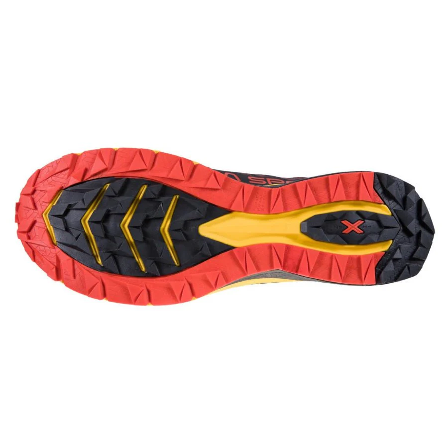 La Sportiva Jackal Mens Trail Running Shoe - Black/Yellow - Clearance - Image 3
