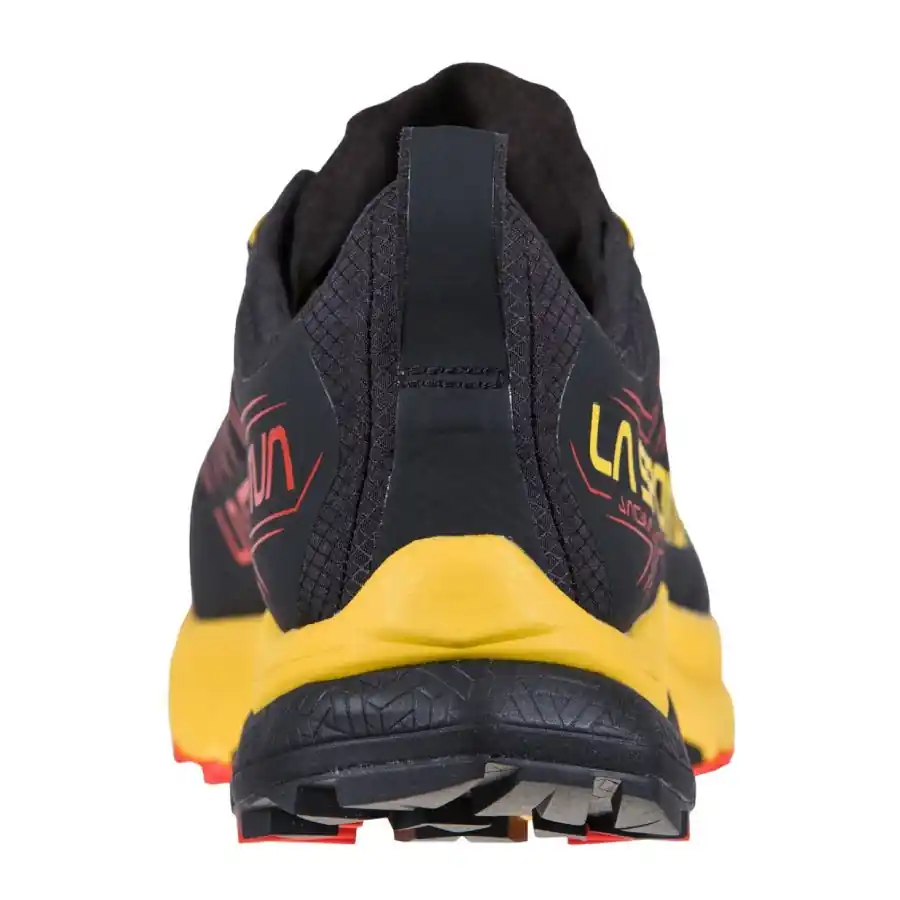 La Sportiva Jackal Mens Trail Running Shoe - Black/Yellow - Image 6
