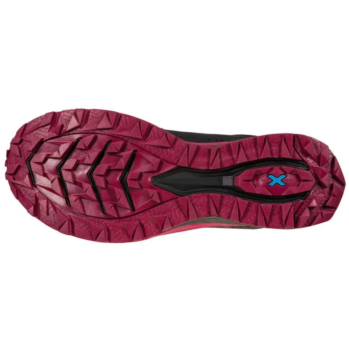 La Sportiva Karacal Womens Trail Running Shoe - Black/Red Plum - Clearance - Image 3