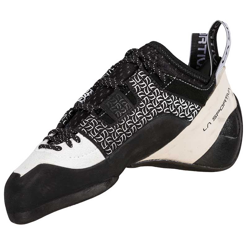 La Sportiva Katana Lace Womens Climbing Shoe - White/Black - Image 3