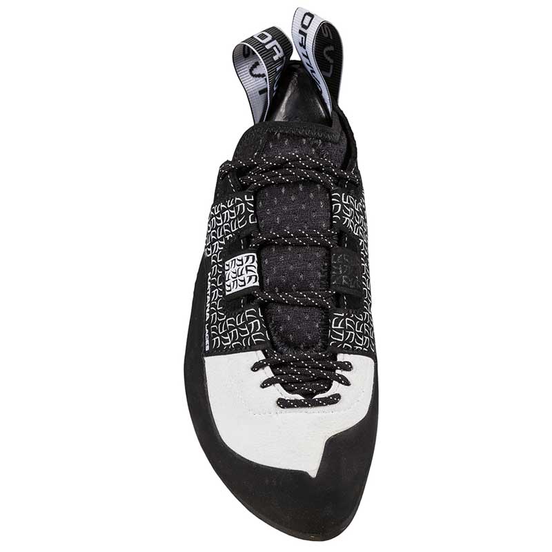 La Sportiva Katana Lace Womens Climbing Shoe - White/Black - Image 4
