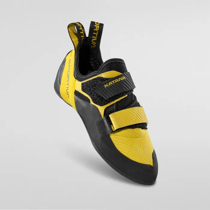 La Sportiva Katana Mens Climbing Shoe - Yellow/Black - Image 4