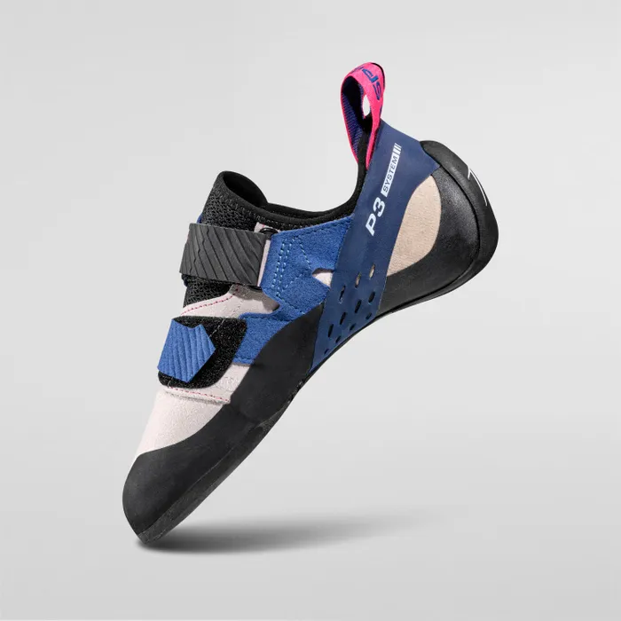 La Sportiva Katana Womens Climbing Shoe - White/Storm Blue - Image 5