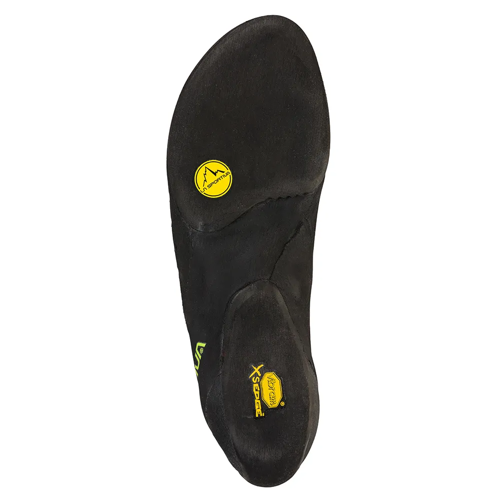 La Sportiva Kubo Mens Climbing Shoe - Goji/Neon - Image 4