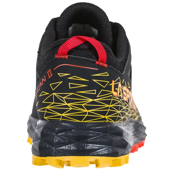 La Sportiva Lycan II Mens Mountain Running Shoe - Black/Yellow - Image 6