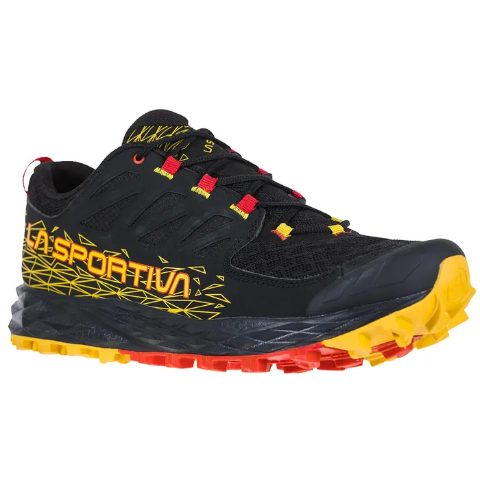 La Sportiva Lycan II Mens Mountain Running Shoe - Black/Yellow - Image 7