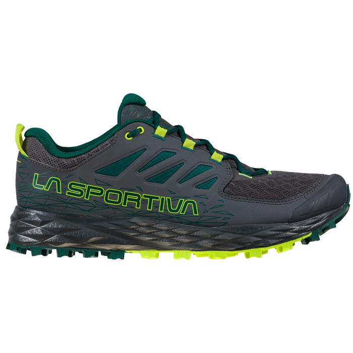 La Sportiva Lycan II Mens Trail Running Shoe - Carbon/Neon - Clearance - Image 2