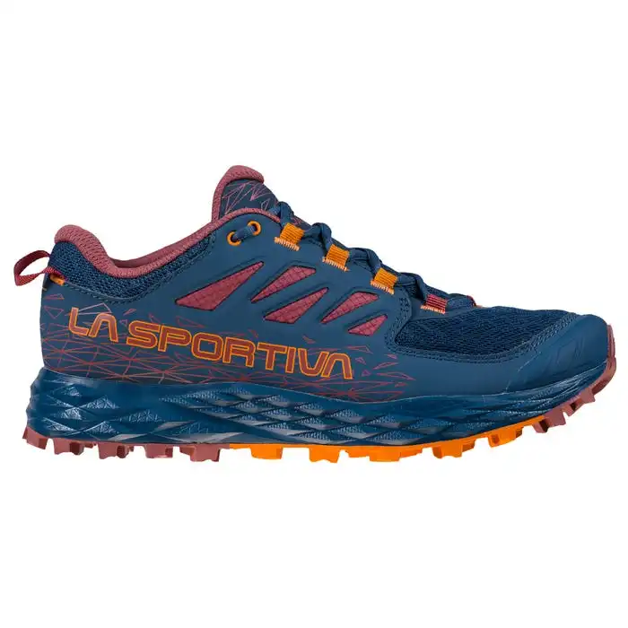 La Sportiva Lycan II Womens Trail Running Shoe - Denim/Rouge - Clearance - Image 4