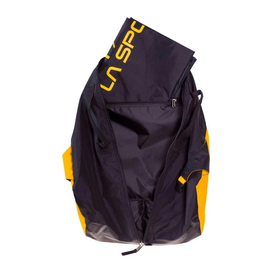 La Sportiva Medium Rope Bag - Black/Yellow - Image 3