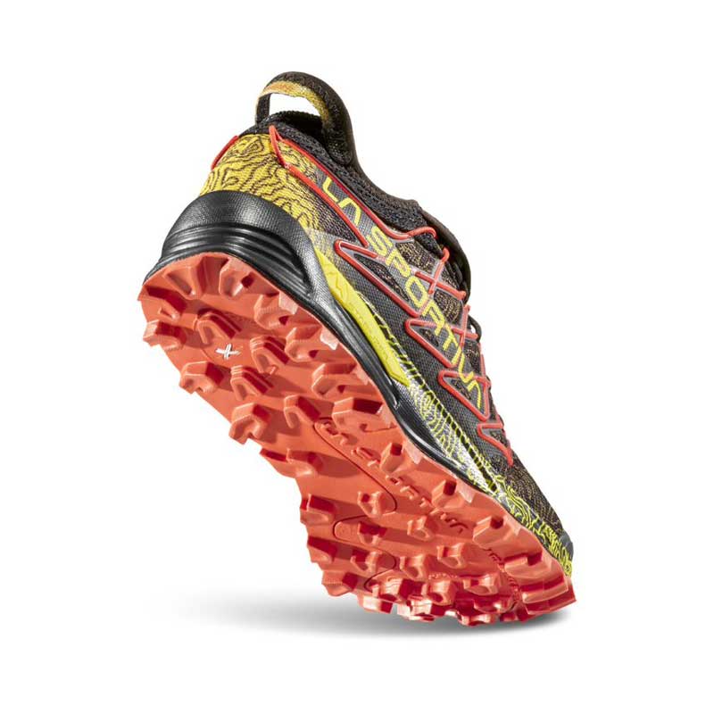 La Sportiva Mutant Mens Trail Running Shoe - Black/Yellow - Image 3