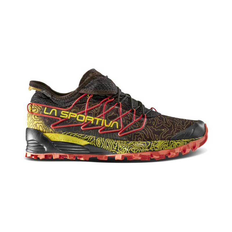 La Sportiva Mutant Mens Trail Running Shoe - Black/Yellow - Image 6