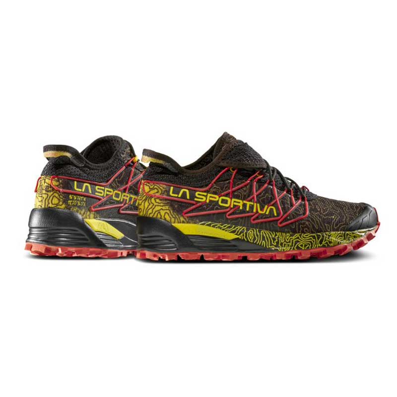 La Sportiva Mutant Mens Trail Running Shoe - Black/Yellow - Image 8