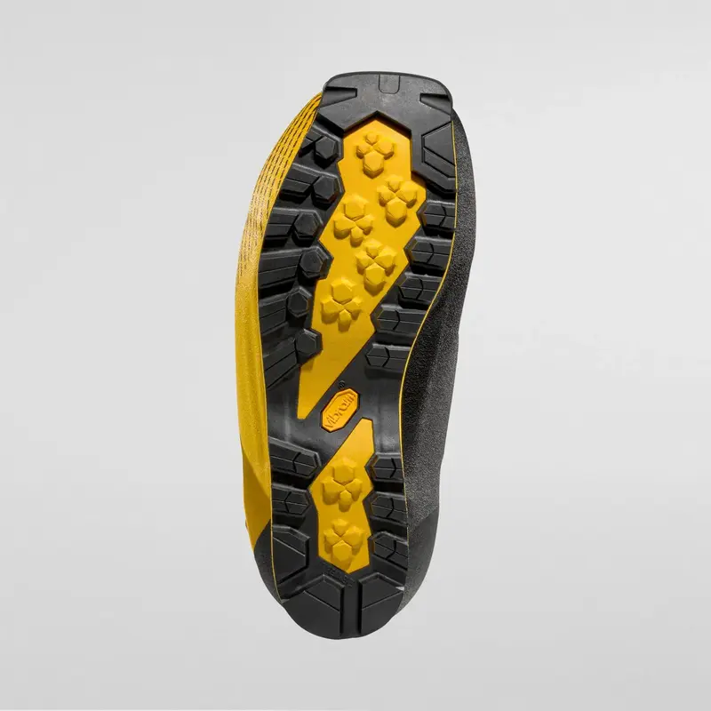 La Sportiva Olympus Mons S Unisex Mountaineering Boot - Yellow/Black - Image 2