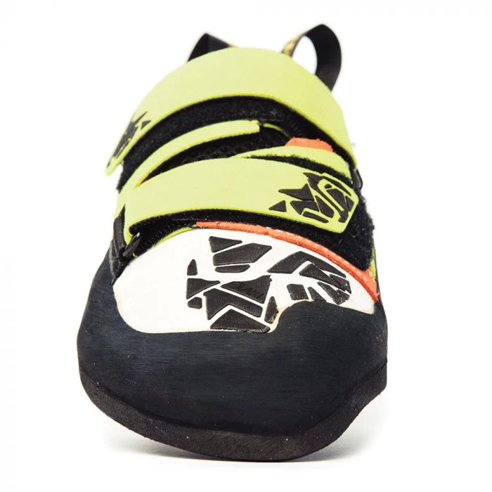 La Sportiva Otaki Womens Climbing Shoe - Sulphur/Coral - Image 2