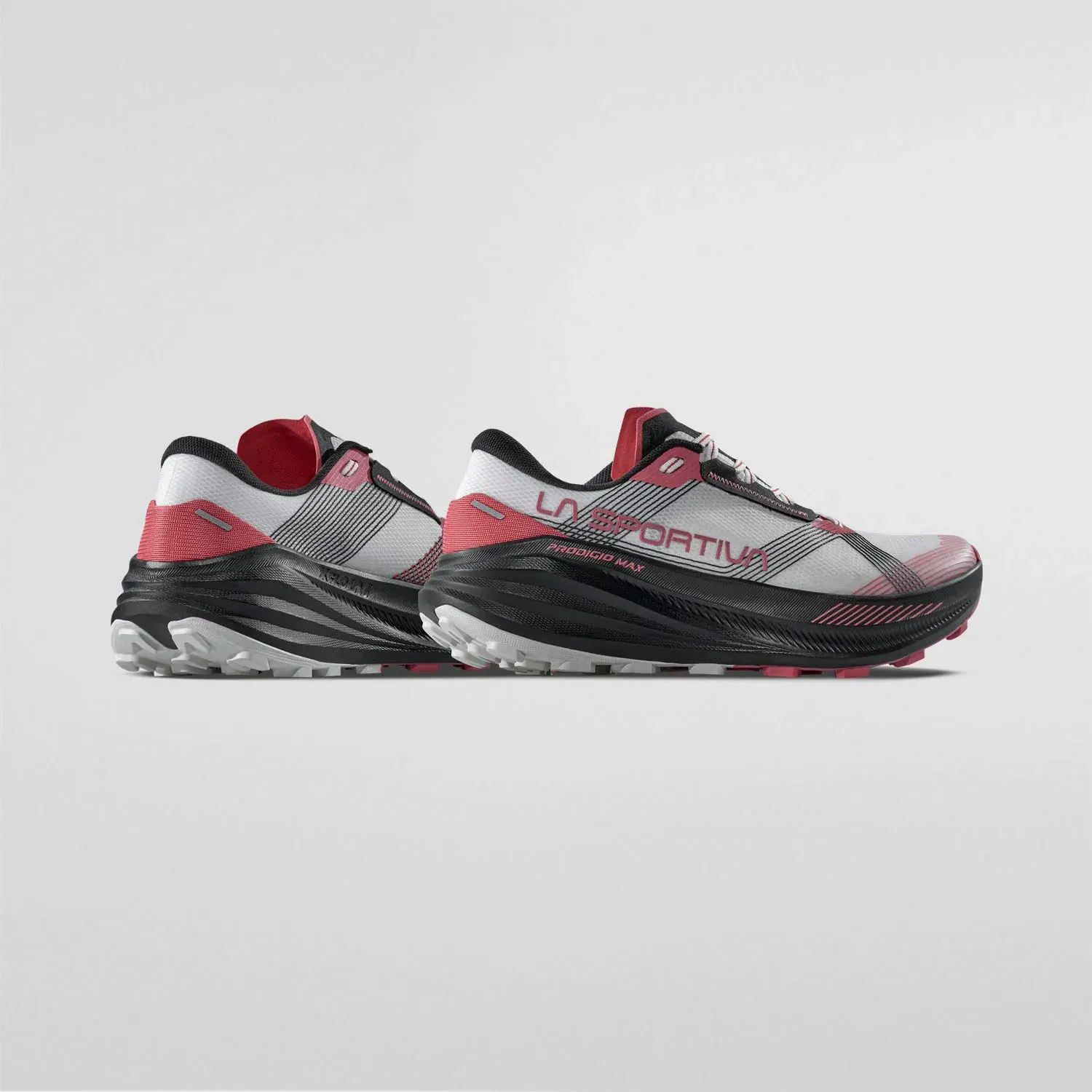 La Sportiva Prodigio Max Womens Trail Running Shoe - Chalk/Rosebay - Image 5