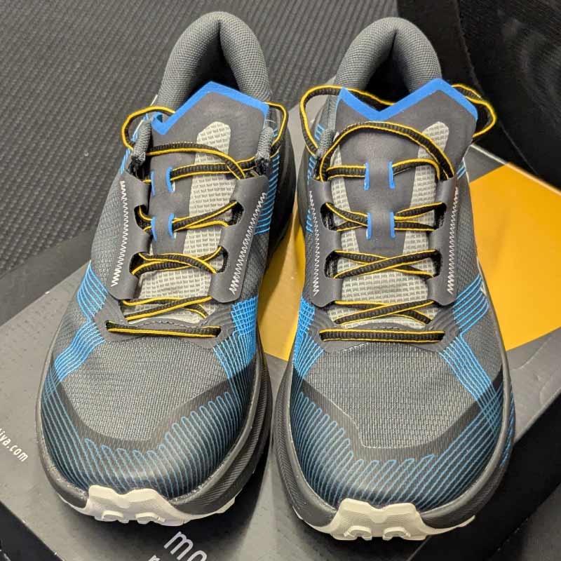 La Sportiva Prodigio Max Womens Trail Running Shoe - Grey/Chalk - Image 2