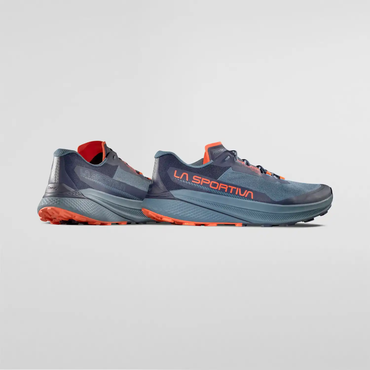 La Sportiva Prodigio Mens Trail Running Shoe - Hurricane/Deep Sea - Image 5