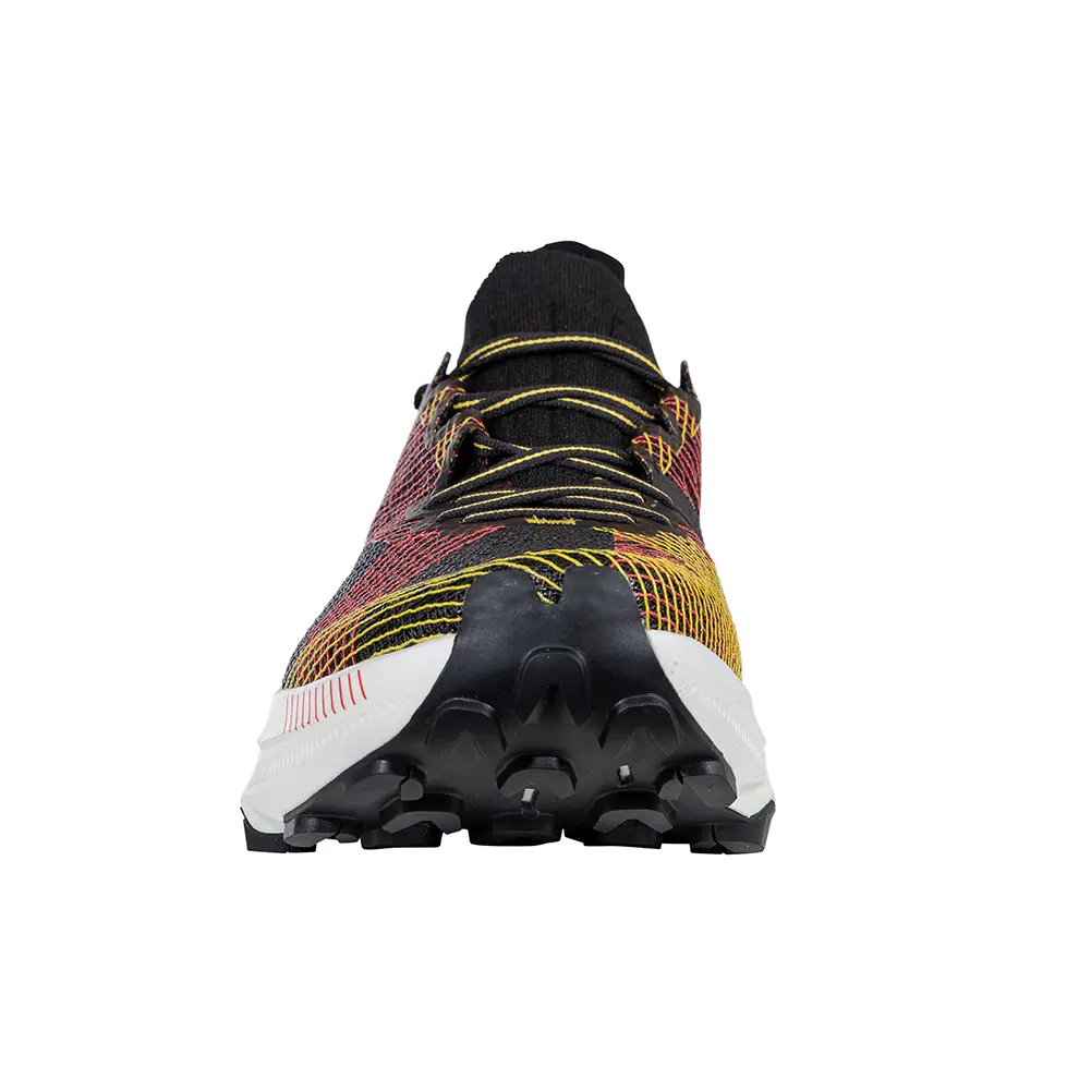 La Sportiva Prodigio Pro Mens Trail Running Shoe - Black/Yellow - Image 3