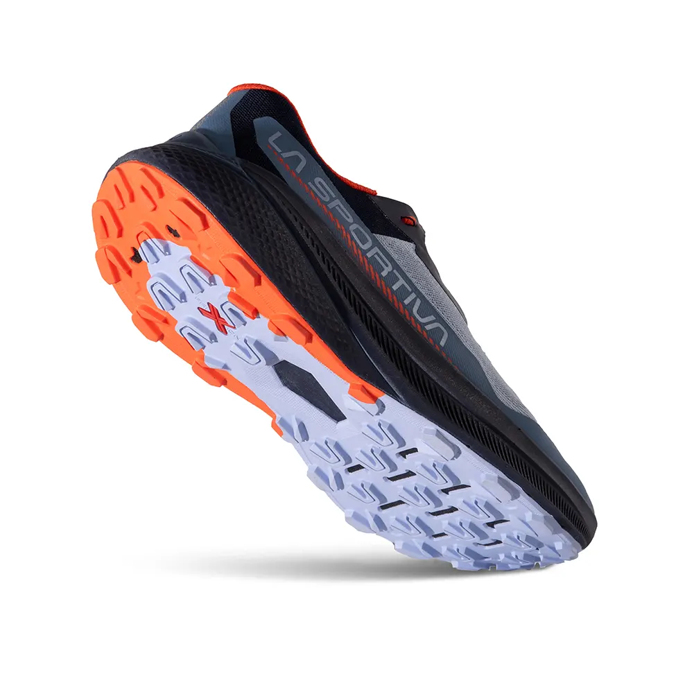 La Sportiva Prodigio Womens Trail Running Shoe - Stone-Blue/Moonlight - Image 7