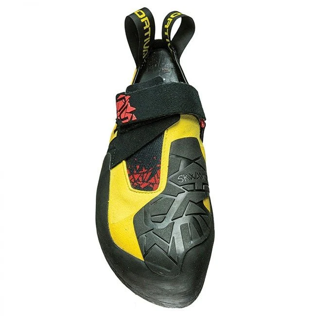 La Sportiva Skwama Climbing Shoe - Black/Yellow - Image 2