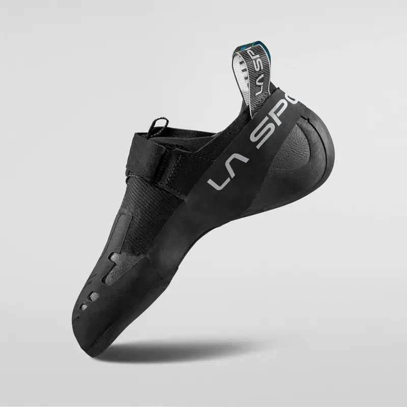 La Sportiva Skwama Lite Womens Climbing Shoe - Black/Malibu Blue - Image 5