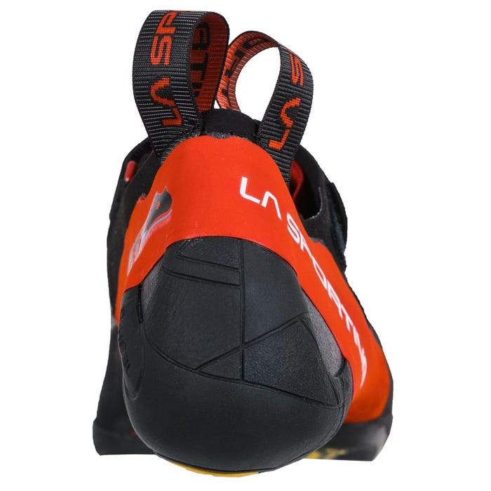 La Sportiva Skwama Mens Climbing Shoe - Black/Poppy - Image 3