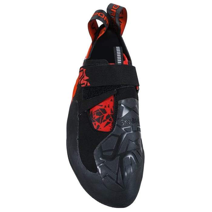 La Sportiva Skwama Mens Climbing Shoe - Black/Poppy - Image 4