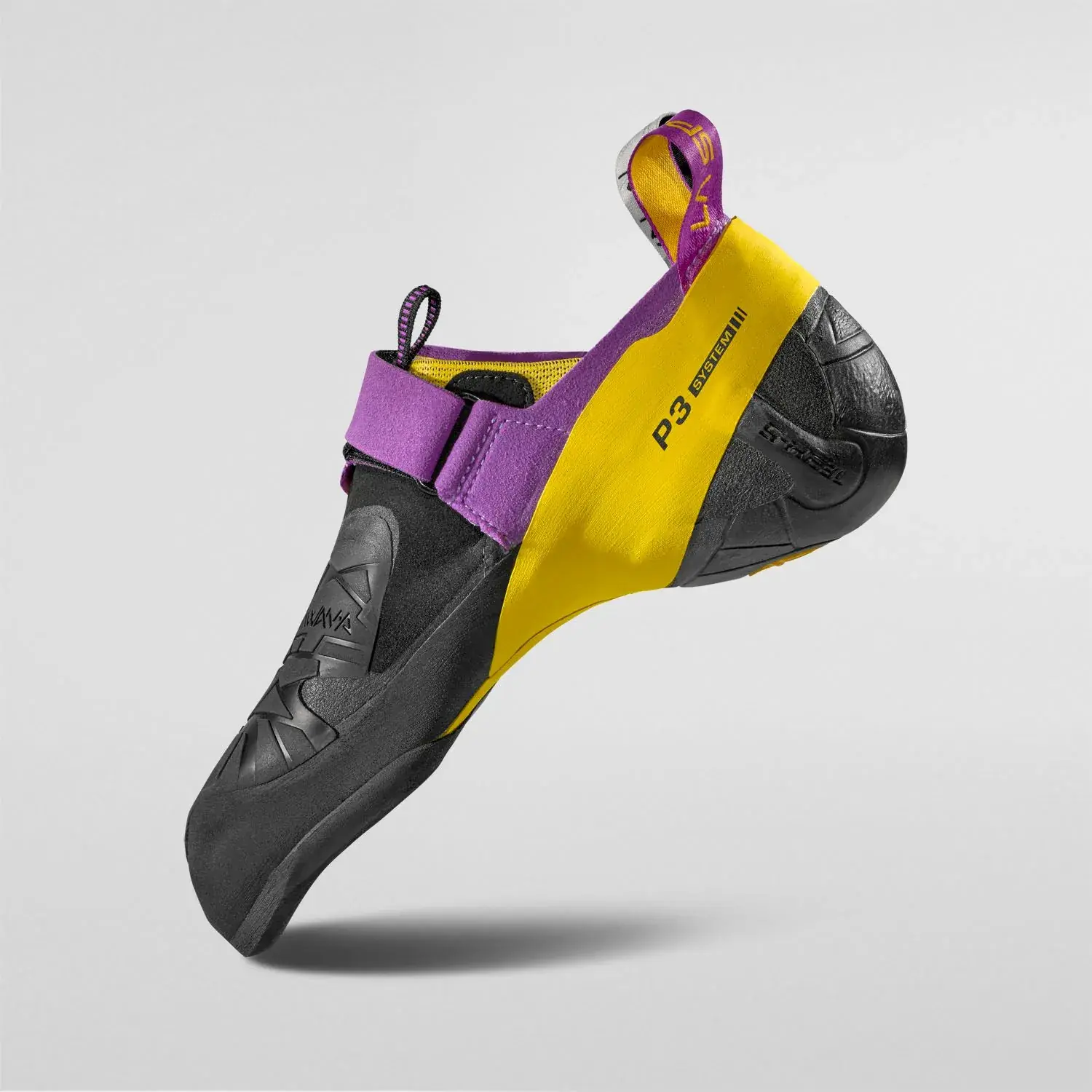 La Sportiva Skwama Mens Climbing Shoe - Purple/Yellow - Image 4