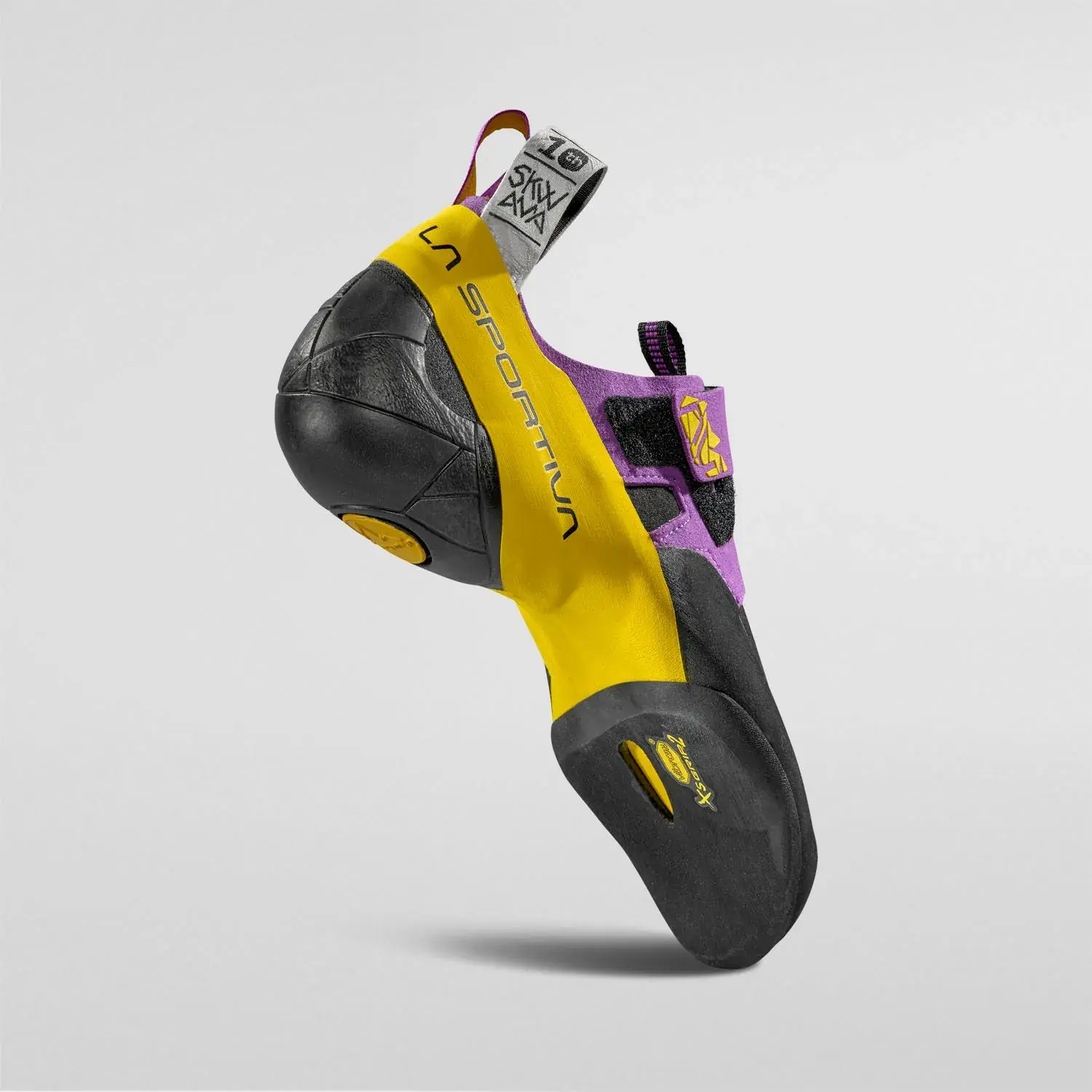 La Sportiva Skwama Mens Climbing Shoe - Purple/Yellow - Image 5