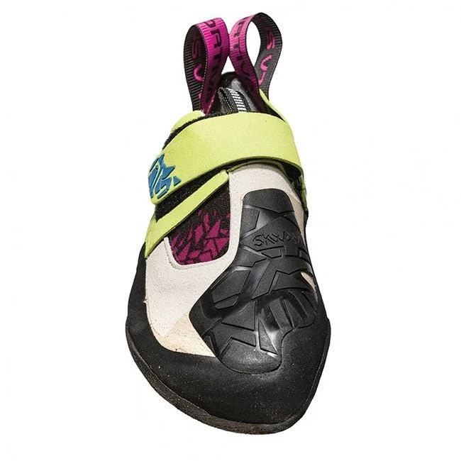 La Sportiva Skwama Womens Climbing Shoe - Apple Green/Cobalt Blue - Image 2