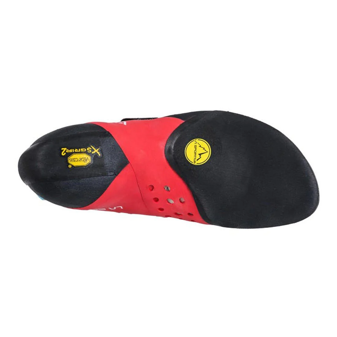 La Sportiva Solution Comp Womens Climbing Shoe - Hibiscus/Malibu Blue - Image 6