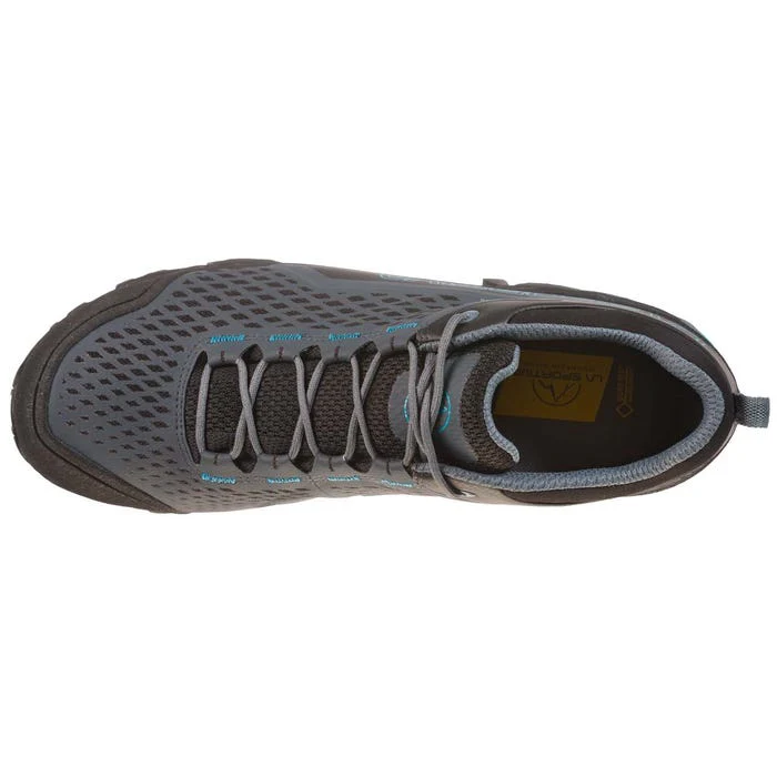 La Sportiva Spire GTX Mens Hiking Shoe - Slate/Tropic Blue - Image 3