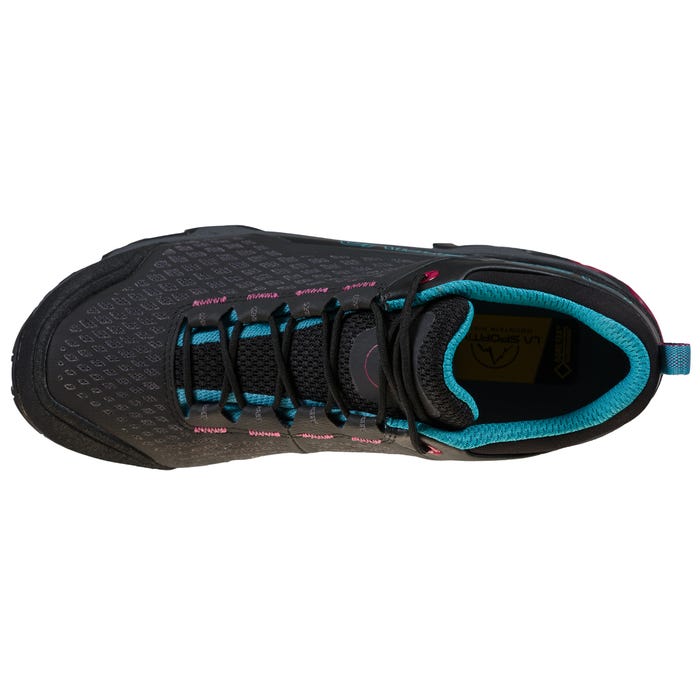 La Sportiva Spire GTX Womens Hiking Shoe - Black/Topaz - Image 5