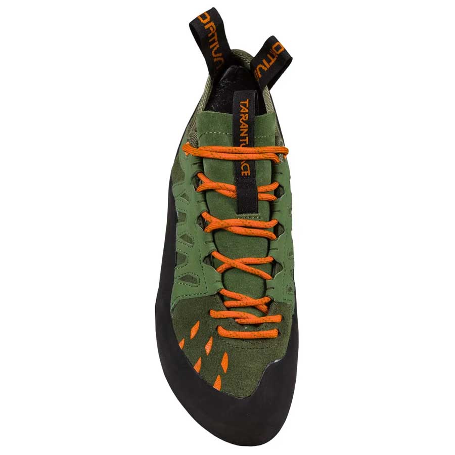 La Sportiva Tarantulace Mens Climbing Shoe - Olive/Tiger - Image 2
