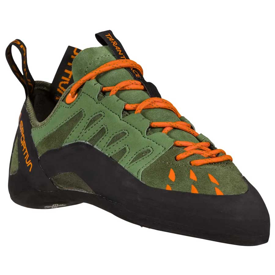 La Sportiva Tarantulace Mens Climbing Shoe - Olive/Tiger - Image 3