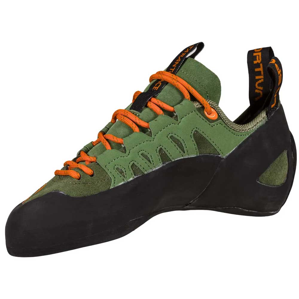 La Sportiva Tarantulace Mens Climbing Shoe - Olive/Tiger - Image 4