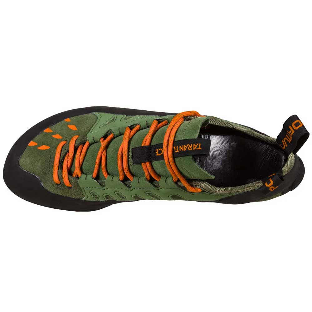 La Sportiva Tarantulace Mens Climbing Shoe - Olive/Tiger - Image 7